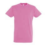 Bedrucktes Baumwoll-T-Shirt 190 g/m2 Farbe rosa