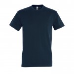 Bedrucktes Baumwoll-T-Shirt 190 g/m2 Farbe petrolblau