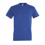 Bedrucktes Baumwoll-T-Shirt 190 g/m2 Farbe köngisblau