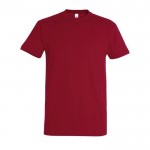 Bedrucktes Baumwoll-T-Shirt 190 g/m2 Farbe dunkelrot