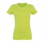 Bedruckbares Damen-T-Shirt 190 g/m2 Farbe hellgrün