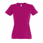 Bedruckbares Damen-T-Shirt 190 g/m2 Farbe pink