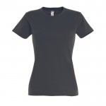 Bedruckbares Damen-T-Shirt 190 g/m2 Farbe titan