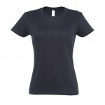 Bedruckbares Damen-T-Shirt 190 g/m2 Farbe dunkelblau