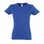 Bedruckbares Damen-T-Shirt 190 g/m2 Farbe köngisblau