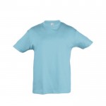 Bedrucktes T-Shirt für Kinder 150 g/m2 Farbe hellblau