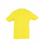 Bedrucktes T-Shirt für Kinder 150 g/m2 Farbe gelb