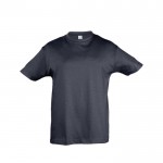 Bedrucktes T-Shirt für Kinder 150 g/m2 Farbe dunkelblau