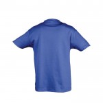 Bedrucktes T-Shirt für Kinder 150 g/m2 Farbe köngisblau Rückansicht
