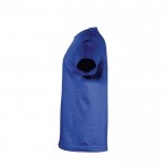 Bedrucktes T-Shirt für Kinder 150 g/m2 Farbe köngisblau Seitenansicht