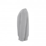 Bedruckbare Kinder-Sweatshirts 280 g/m2 Farbe grau mamoriert Seitenansicht