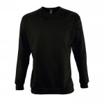 Im Siebdruckverfahren bedrucktes Sweatshirt 280 g/m2 Farbe schwarz