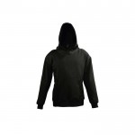 Kinder-Sweatshirt aus Baumwolle, 280 g/m2, SOL'S SLAM farbe schwarz