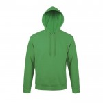 Bedrucktes Sweatshirt mit Kapuze 280 g/m2 Farbe grün
