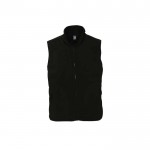 Unisex-Fleece-Weste aus Polyester, 320 g/m2, SOL'S Norway farbe schwarz