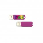 Günstiger USB-Stick mit digitalem Aufdruck Farbe pink