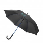 Widerstandsfähiger Schirm mit farbigen Rippen Ansicht mit Druckbereich
