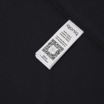 Hemd aus organischer Baumwolle 180 g/m2 Iqoniq Bryce farbe schwarz fünfte Ansicht