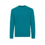 Sweatshirt  aus Öko-Baumwolle 340 g/m2 Iqoniq Zion farbe türkis