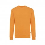 Sweatshirt  aus Öko-Baumwolle 340 g/m2 Iqoniq Zion farbe orange