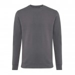 Sweatshirt  aus Öko-Baumwolle 340 g/m2 Iqoniq Zion farbe dunkelgrau