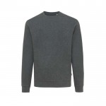 Buntes Sweatshirt aus Öko-Baumwolle 340 g/m2 Iqoniq Denali farbe grau mamoriert