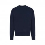 Sweatshirt Oversize aus Öko-Baumwolle 340 g/m2 Iqoniq Kruger farbe marineblau