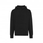 Sweatshirt aus Öko-Baumwolle 340 g/m2 Iqoniq Yoho farbe schwarz