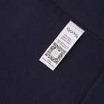 Sweatshirt aus Öko-Baumwolle 340 g/m2 Iqoniq Yoho farbe marineblau fünfte Ansicht