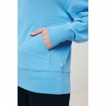 Sweatshirt aus Öko-Baumwolle 340 g/m2 Iqoniq Yoho farbe cyan-blau