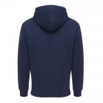 Sweatshirt aus Öko-Baumwolle 340 g/m2 Iqoniq Abisco farbe marineblau zweite Ansicht