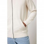 Sweatshirt aus Öko-Baumwolle 340 g/m2 Iqoniq Abisco farbe natürliche farbe