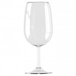 Weinglas aus Tritan Farbe Transparent