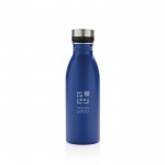 Flaschen aus recyceltem Edelstahl, auslaufsiche, ohne BPA Ansicht mit Druckbereich