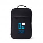 Rucksack mit gepolsterter und wasserdichter Tasche als Werbegeschenk mit Logo
