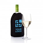 Bedruckter Weinkühler mit Logo Ansicht mit Druckbereich