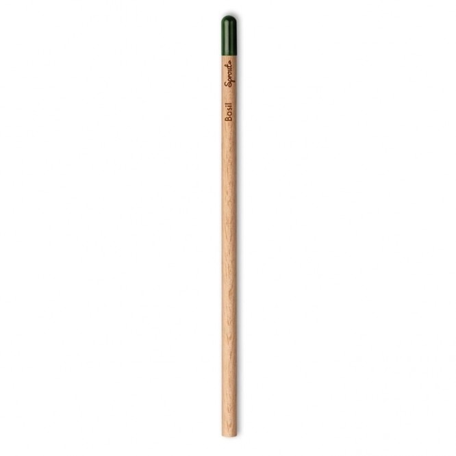 Bleistift mit Chiasamen als Werbemittel