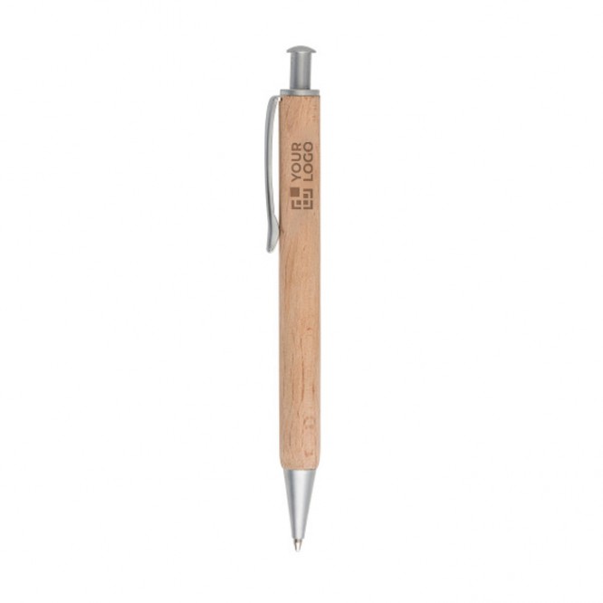 Kugelschreiber der Marke Dokumental® aus Holz und Metall 
