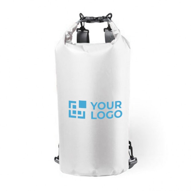 Wasserdichter Rucksack mit großer Kapazität, Farbe weiß