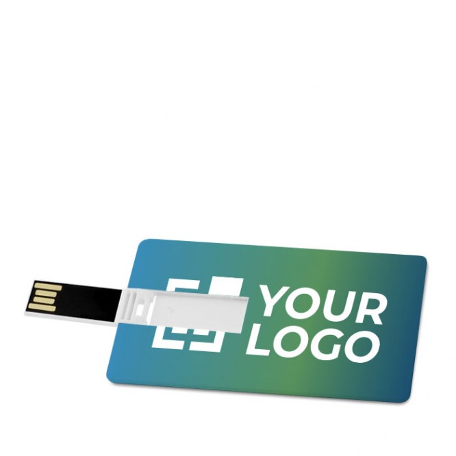 USB-Karte mit Ihrem Logo bedrucken Ansicht mit Druckbereich