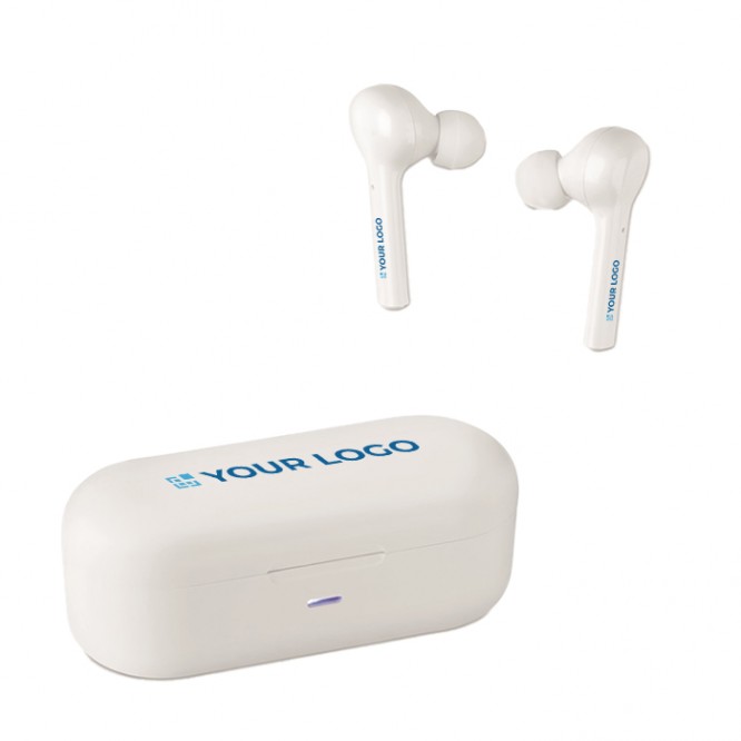 Set mit 2 Kopfhörern mit Bluetooth 5.0 Farbe weiß