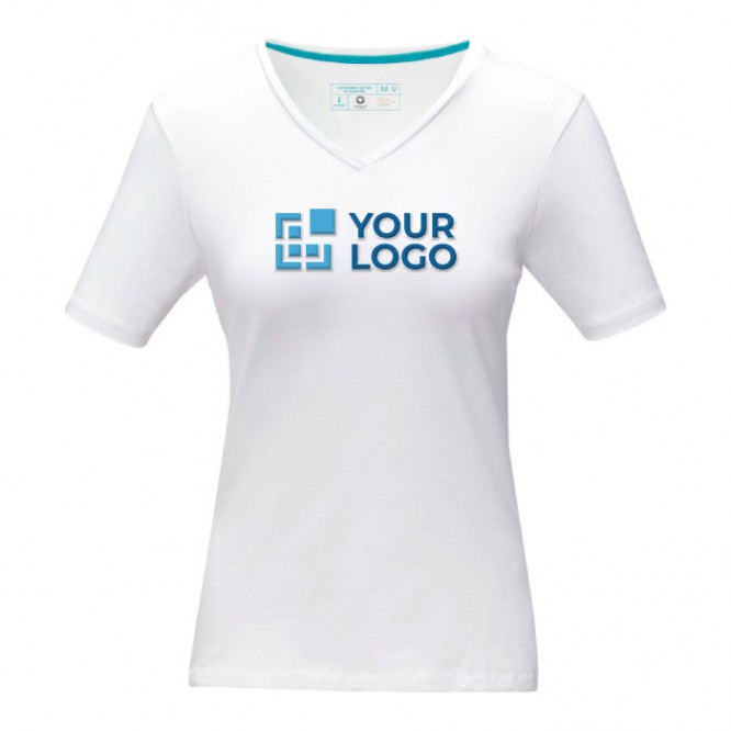 Bedruckte nachhaltige T-Shirts für Damen