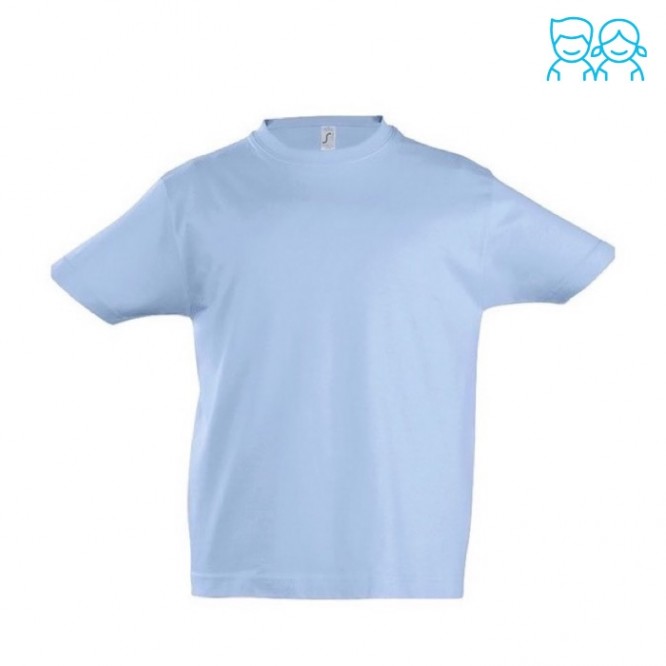 Baumwoll-T-Shirt für Kinder mit Logo 190 g/m2