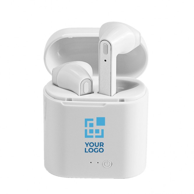 Kopfhörer Bluetooth 5.0 bedrucken Farbe weiß