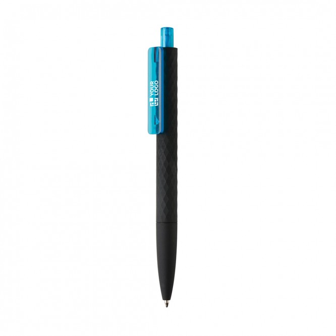 Kugelschreiber bedrucken mit farbigem Clip