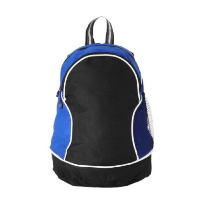 Zweifarbiger Rucksack mit großer Kapazität Farbe köngisblau Vorderansicht