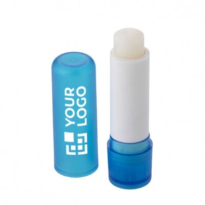 Lippenpflegestift mit Logo bedrucken Ansicht mit Druckbereich