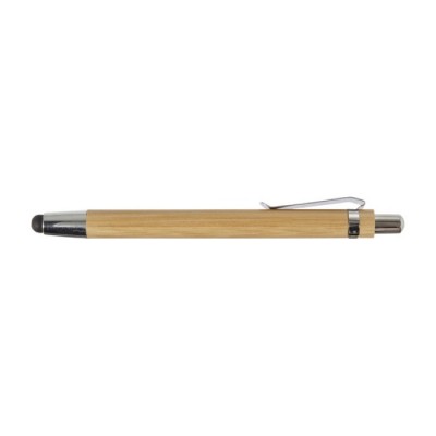 Kugelschreiber mit silberner Oberfläche und Touchpen