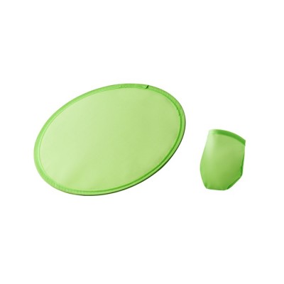 Frisbee als Werbeartikel für Firmen bedrucken Farbe lindgrün