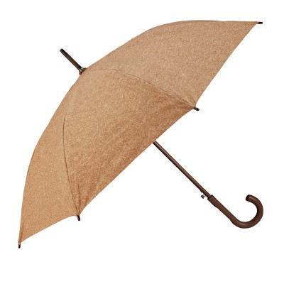 Origineller Regenschirm aus Kork Werbeartikel